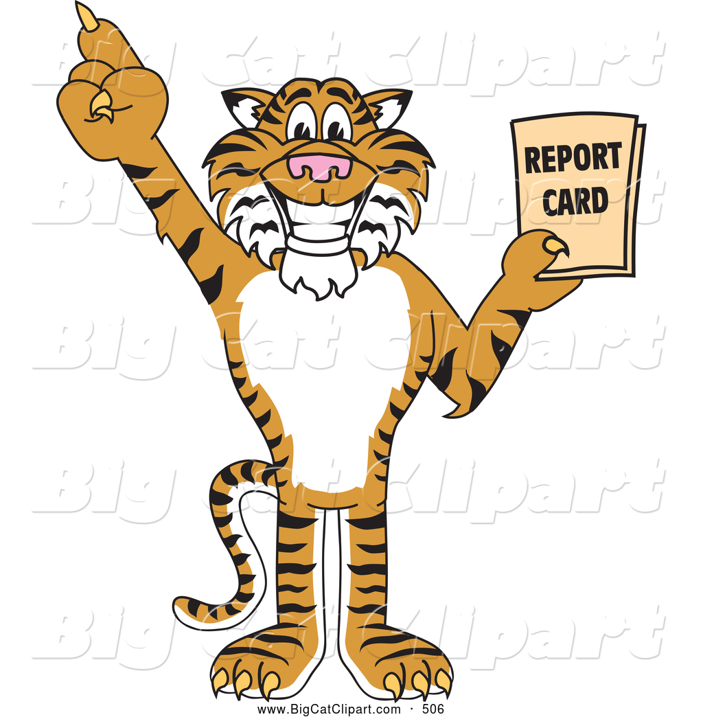 tiger volleyball clipart - photo #33