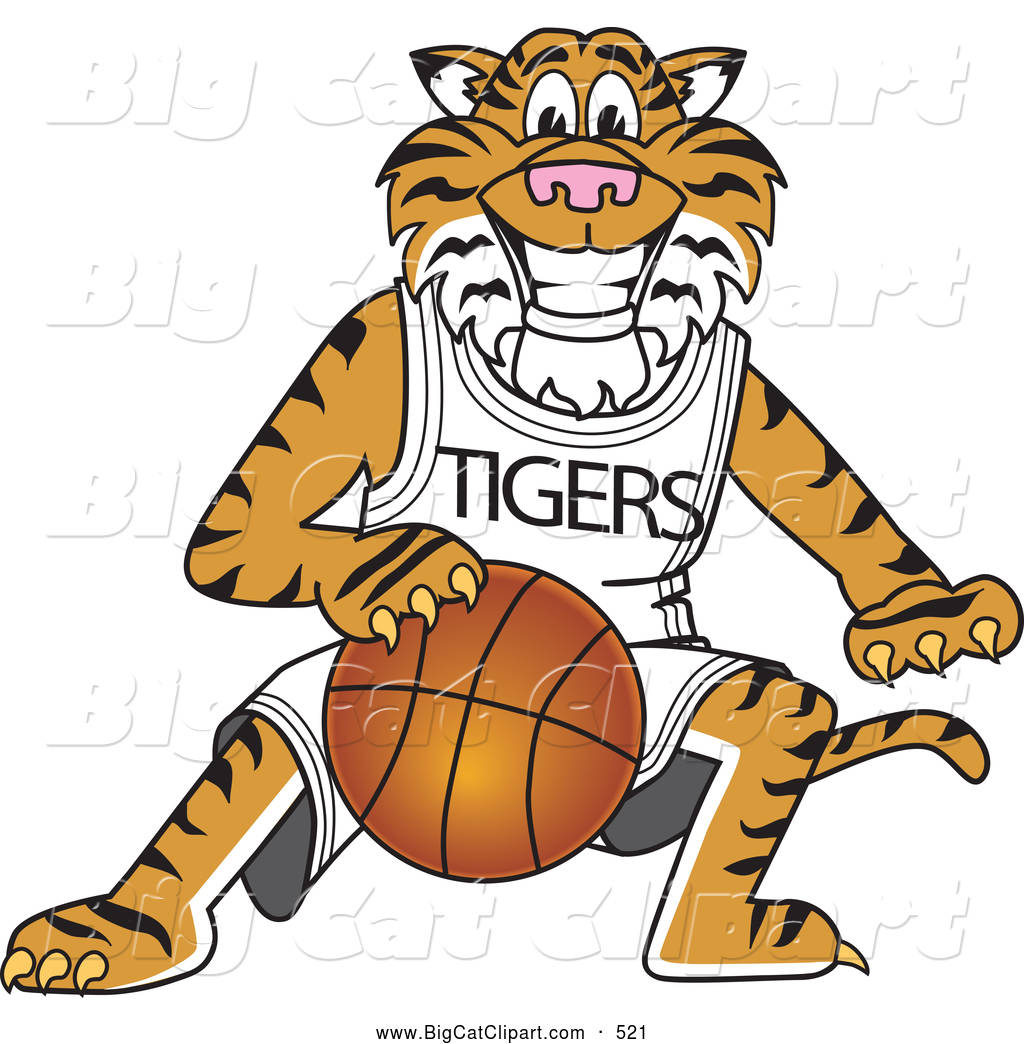 tiger basketball clipart - photo #20