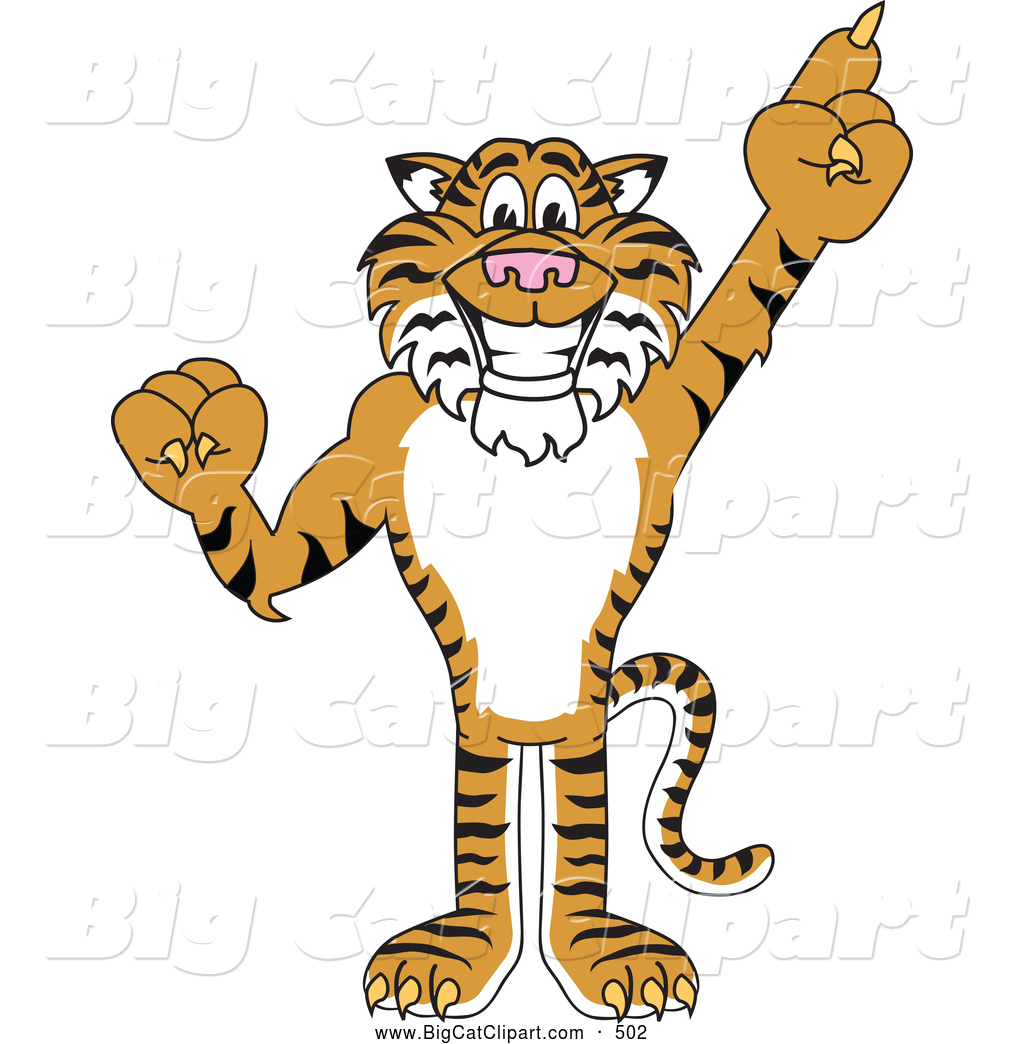 tiger mascot clipart free - photo #35
