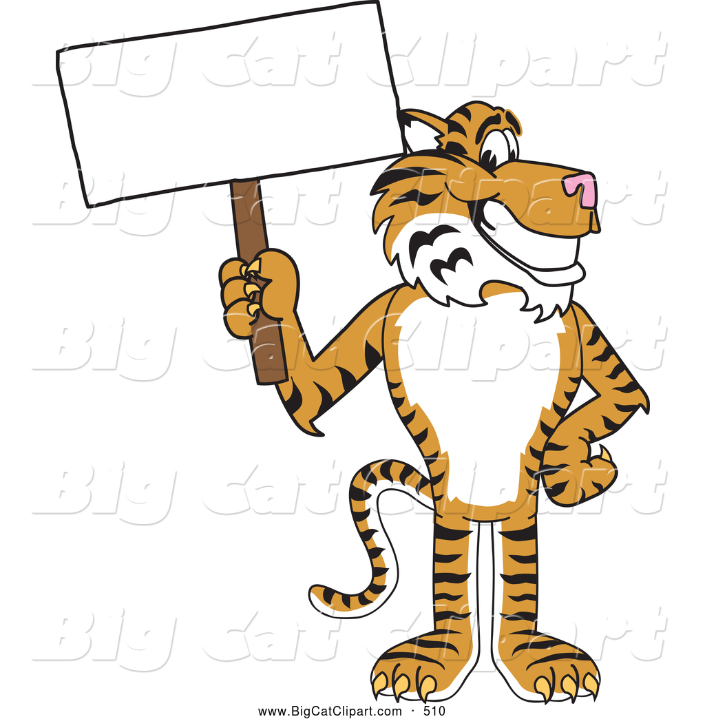 tiger reading clipart - photo #36