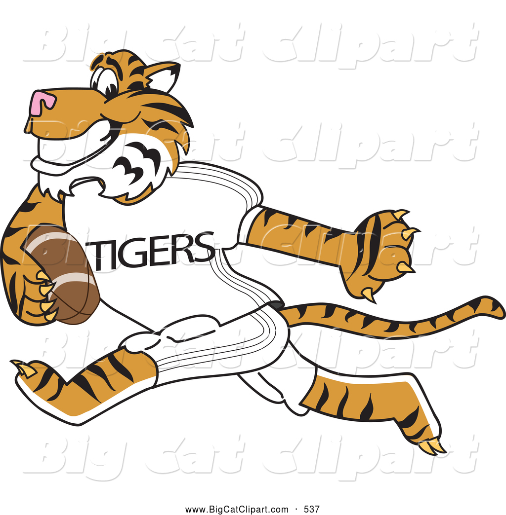football tiger clipart - photo #17