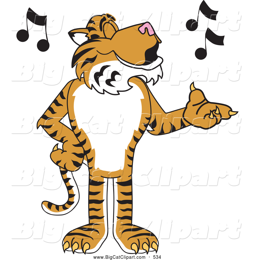 tiger mascot clipart - photo #30