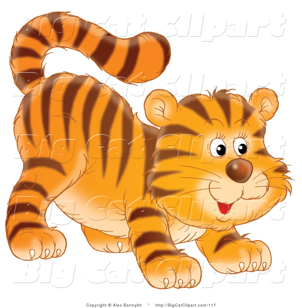 tiger cat clipart - photo #6