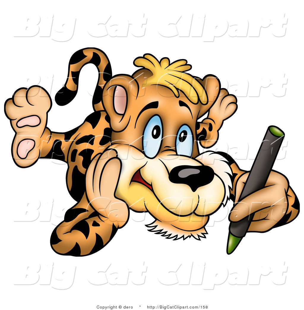 free clipart of big cats - photo #4