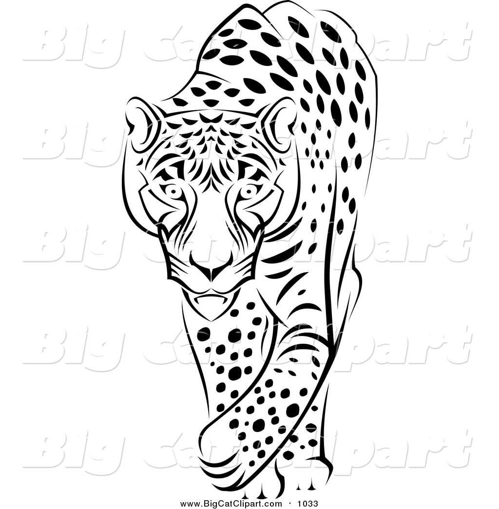 black jaguar clipart - photo #43