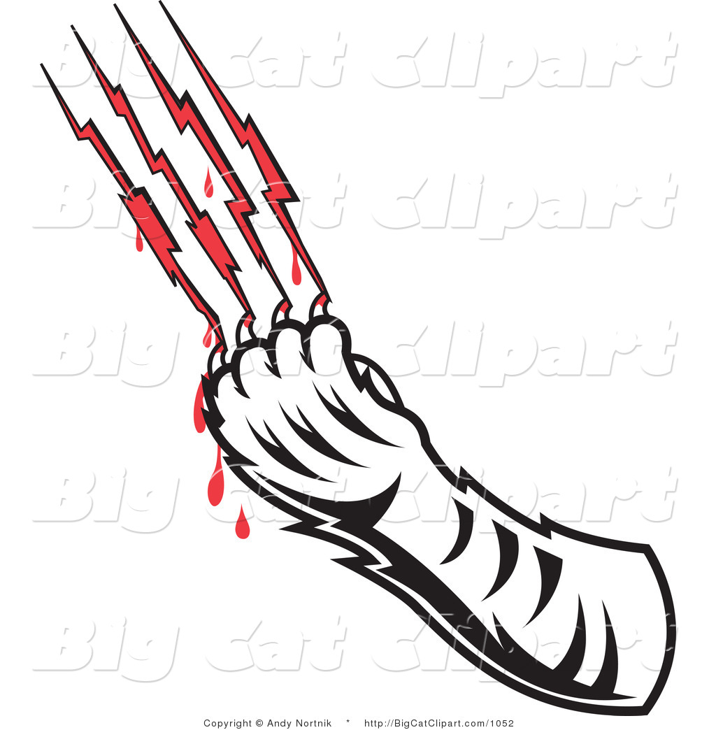 clip art tiger claw marks - photo #25